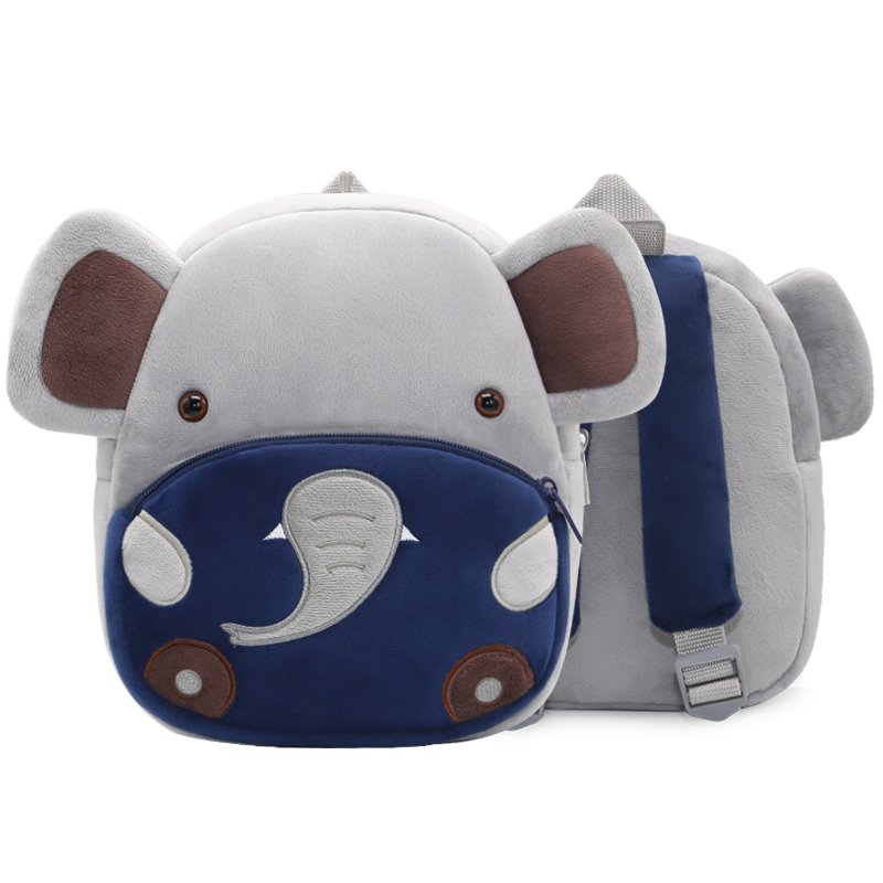 Cartoon-cute-plush-backpack-animal-backpack-boy-girl-school-backpack-outing-leisure-bag