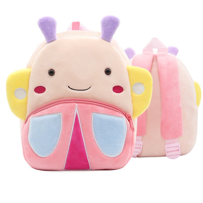 Cartoon-cute-plush-backpack-animal-backpack-boy-girl-school-backpack-outing-leisure-bag