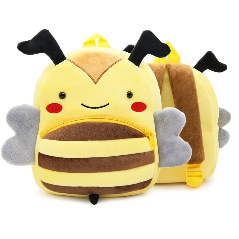 Cartoon-cute-plush-backpack-animal-backpack-boy-girl-school-backpack-outing-leisure-bag