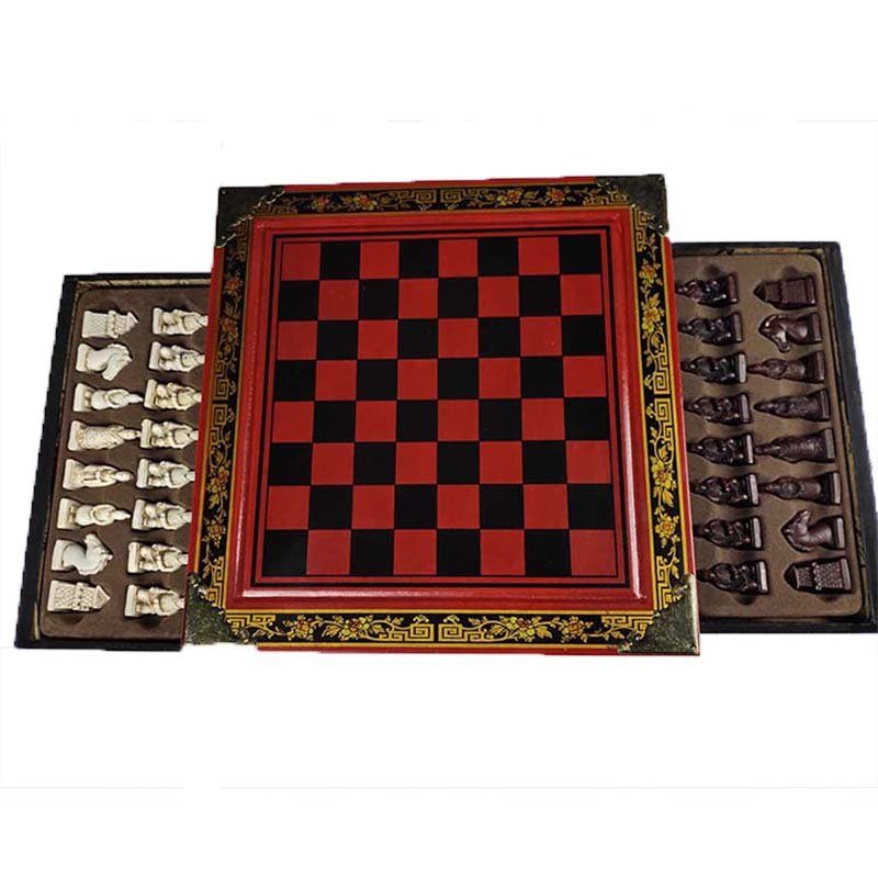 Classic-Chinese-Terracotta-Warriors-Retro-Chess-Wooden-Chessboard-Carving-Teenager-Adult-Board-Game-Puzzle-Birthday-Gift