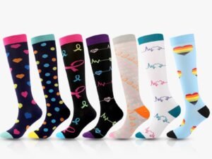 ZRE-AESKIIN Compression Socks Casual outdoor sports socks cycling sports Travel Flight Hiking Recovery Running Fitness gym elastic socks new