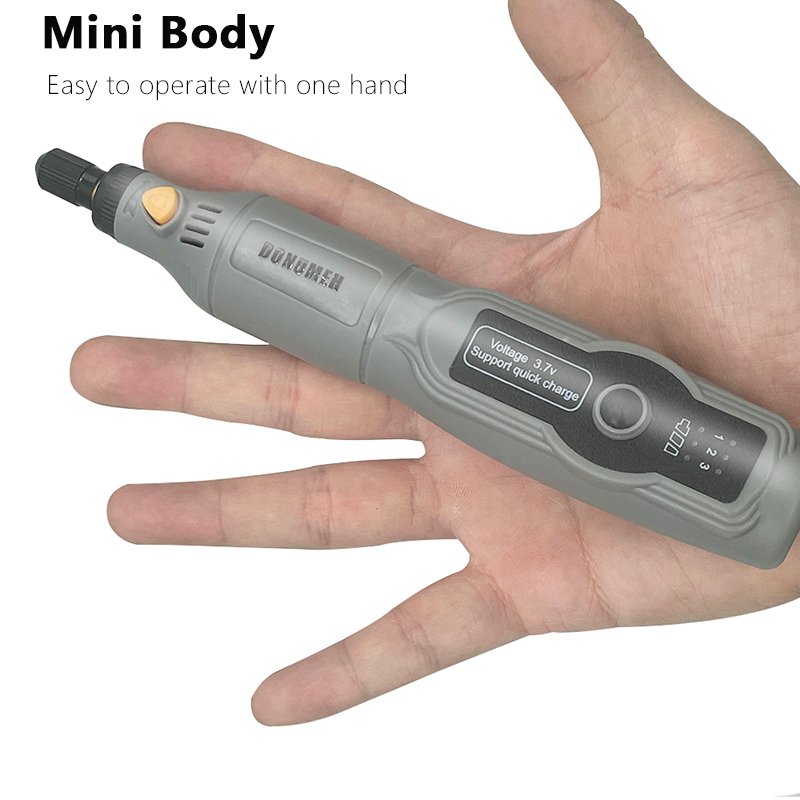 DONUMEH-Cordless-Drill-Mini-Grinder-Rechargeable-Removable-Battery-Engraving-Variable-3-speed-adjust-Rotary-Tool-Dremel