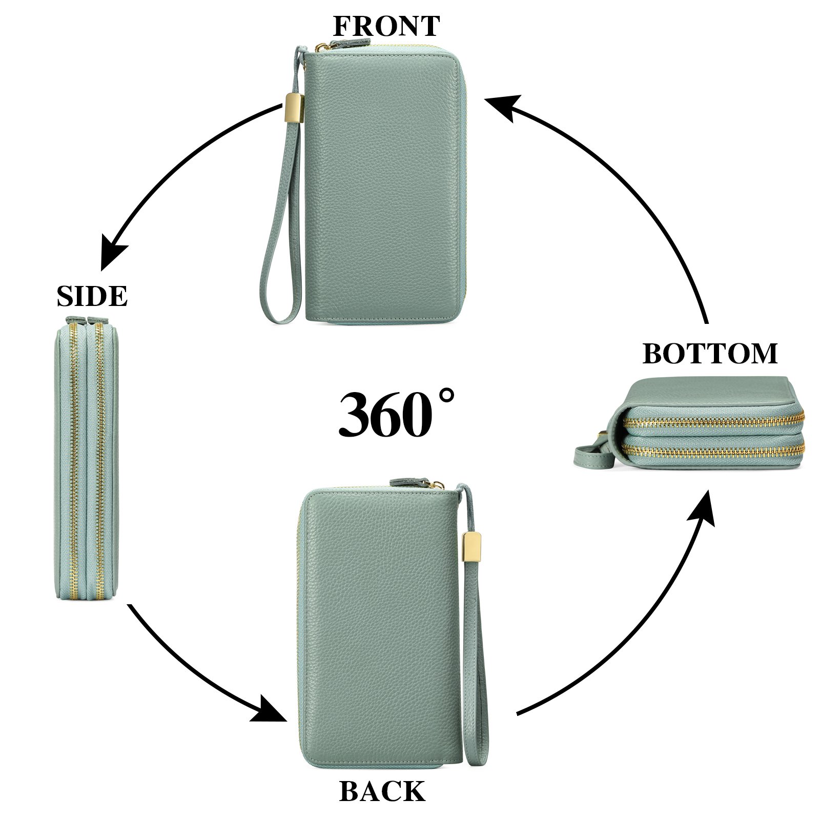 Double-Zipper-Long-Genuine-Leather-Women-Wallet-Fashion-Female-Purses-Coin-Purse-Card-Holder-Large-Capacity