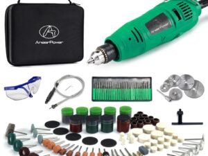 ZRE-AEELDRILL Dremel 260W Mini Electric Drill Engraver Rotary Polishing Machine Power Tool 5Variable Speed Engraving Pen With Accessories