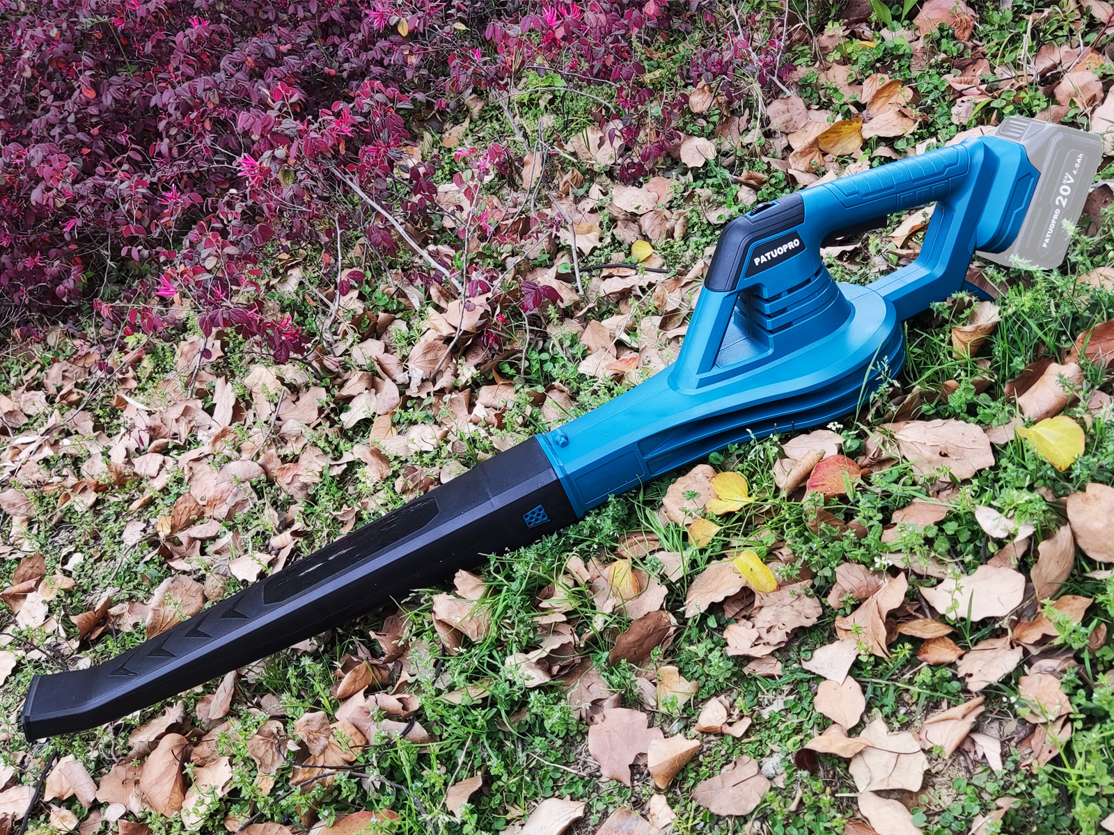 Electric-Cordless-Leaf-Blower-6-Speed-Mode-for-Lawn-Care-Patio-Blowing-Leaves-Snow-fit-Makita