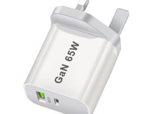 ZRE-AECHRDC Fast Charger 65W GaN QC3.0 PD Charger Wall Charging Adapter For iphone 13 12 11 Pro Max Type C Cable EU US UK AU Plug For Xiaomi