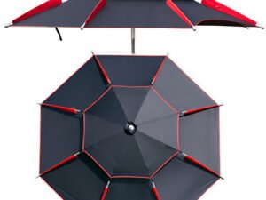 ZRE-AECAMPNG Folding Fishing Umbrella Rainproof Sun Protection Anti-UV Wind-resistant Thickened Adjustable Outdoor Large Fish Umbrella