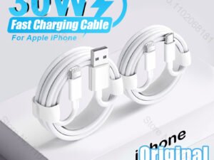 ZRE-AECHRDC For Apple Original PD 30W USB C Phone Charger Lightning Cable For iPhone 14 13 12 11 Pro Max Fast Charging X XR XS Type C Cable