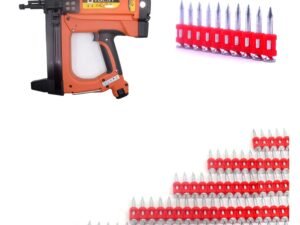 ZRE-AENLGUN GSR40 Gas Nailing 800/1000PCS Gas Gun Nails Continuous Firing Gas Gun Nails Cement Nailer Accessories 19 22 25 27 32 38