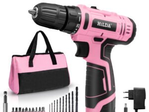 ZRE-AEELDRILL HILDA Electric Drill 12V Cordless Drill Electric Screwdriver Mini Wireless Power Driver DC Lithium-Ion Battery