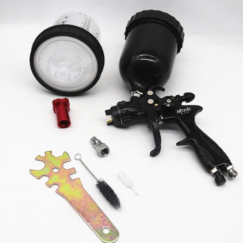 High-Quality-Spray-Gun-For-Cars-HVLPWith-paint-mixing-cup-Painting-Gun-1-4mm-Nozzle-Paint