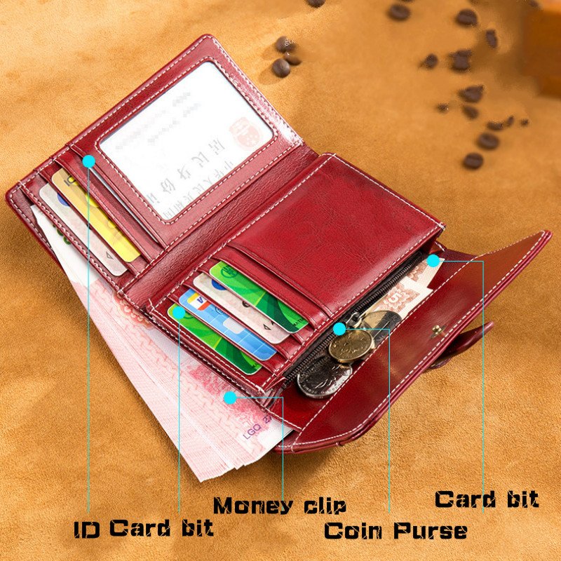 High-Quality-Women-s-Genuine-Leather-Wallet-Female-RFID-Anti-Theft-Card-Holder-Coin-Purse-Wallets