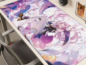 ZRE-AEKBRD Honkai Star Rail Bailu Seele March 7th Kafka Himeko Silver Wolf Dan Heng Jing Yuan XXL Large Mousepad Keyboard Pad Mouse Pad