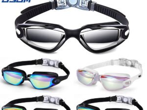 ZRE-AWSWIM JSJM New Professional Adult Anti-fog UV Protection Lens Men Women Swimming Goggles Waterproof Adjustable Silicone Swim Glasses