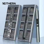ZRE-AESCRDRVR KEITHERN Multifunctional Electric Screwdriver Set Precision Metal Bit Combinational Kit Professional Repair Household Power Tool