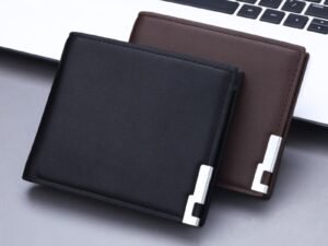 ZRE-AEKDWLT Men Fashion Canvas Wallet Short Purse Credit Card Case Bag Black/blue/gray Card Holder Wallet Male Money Bag 2023 bank Holder