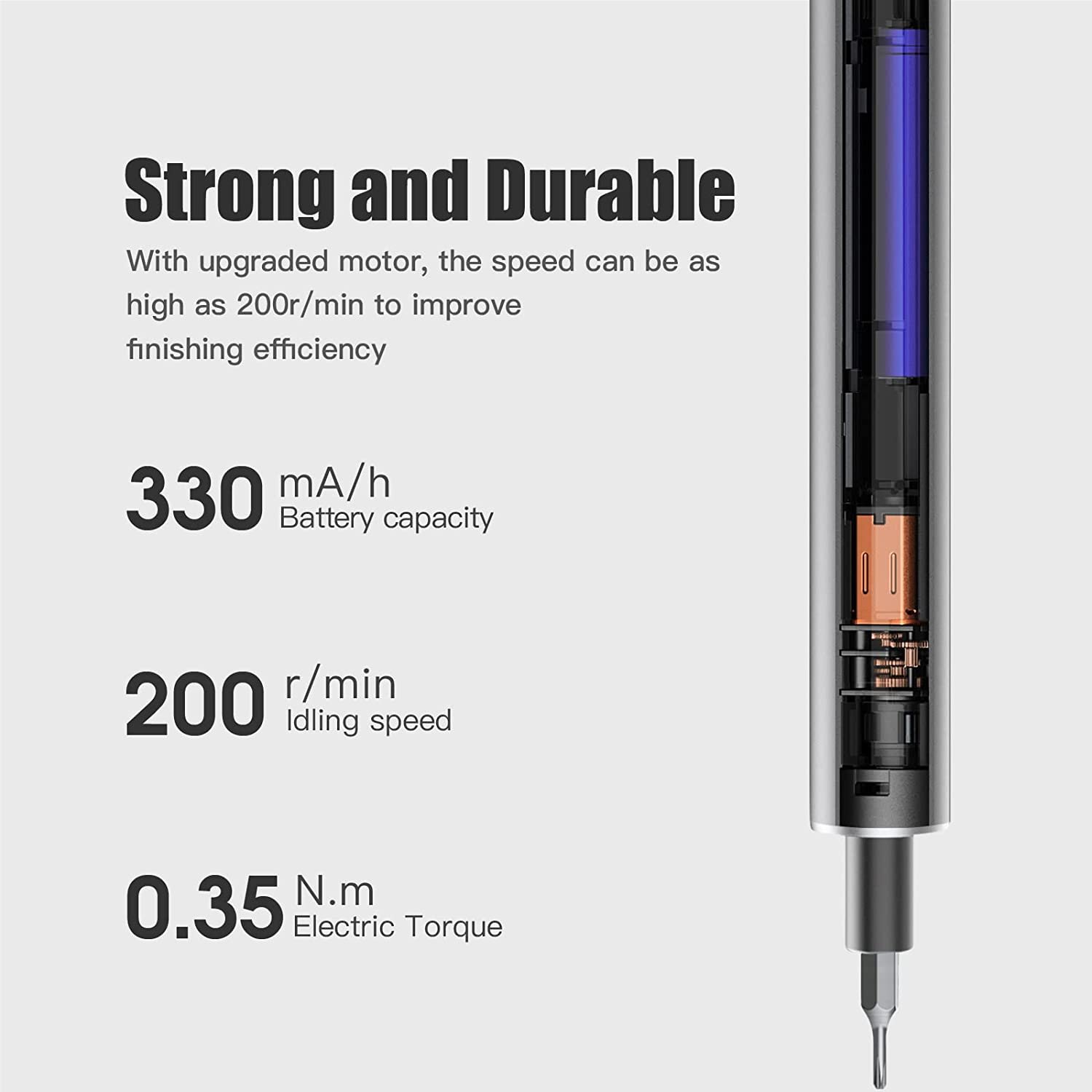 Mini-Electric-Screwdriver-62-in-1-Rechargeable-Cordless-Precision-Power-Screwdriver-Set-with-48-Bits-LED