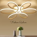 ZRE-CLNG Modern Flower LED Ceiling Light Nodic Home Lighting 12W Flush Mount Lamp for Bedroom Living Room Corridor Light Ceiling Lamp