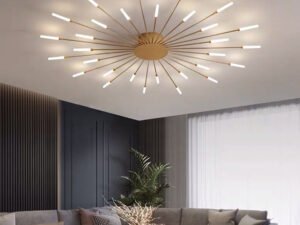ZRE-CLNG Modern LED Ceiling Lights LED Chandeliers Indoor Lighting for Bedroom Living Dining Room Acrylic Sunflower Decor Ceiling Lamp
