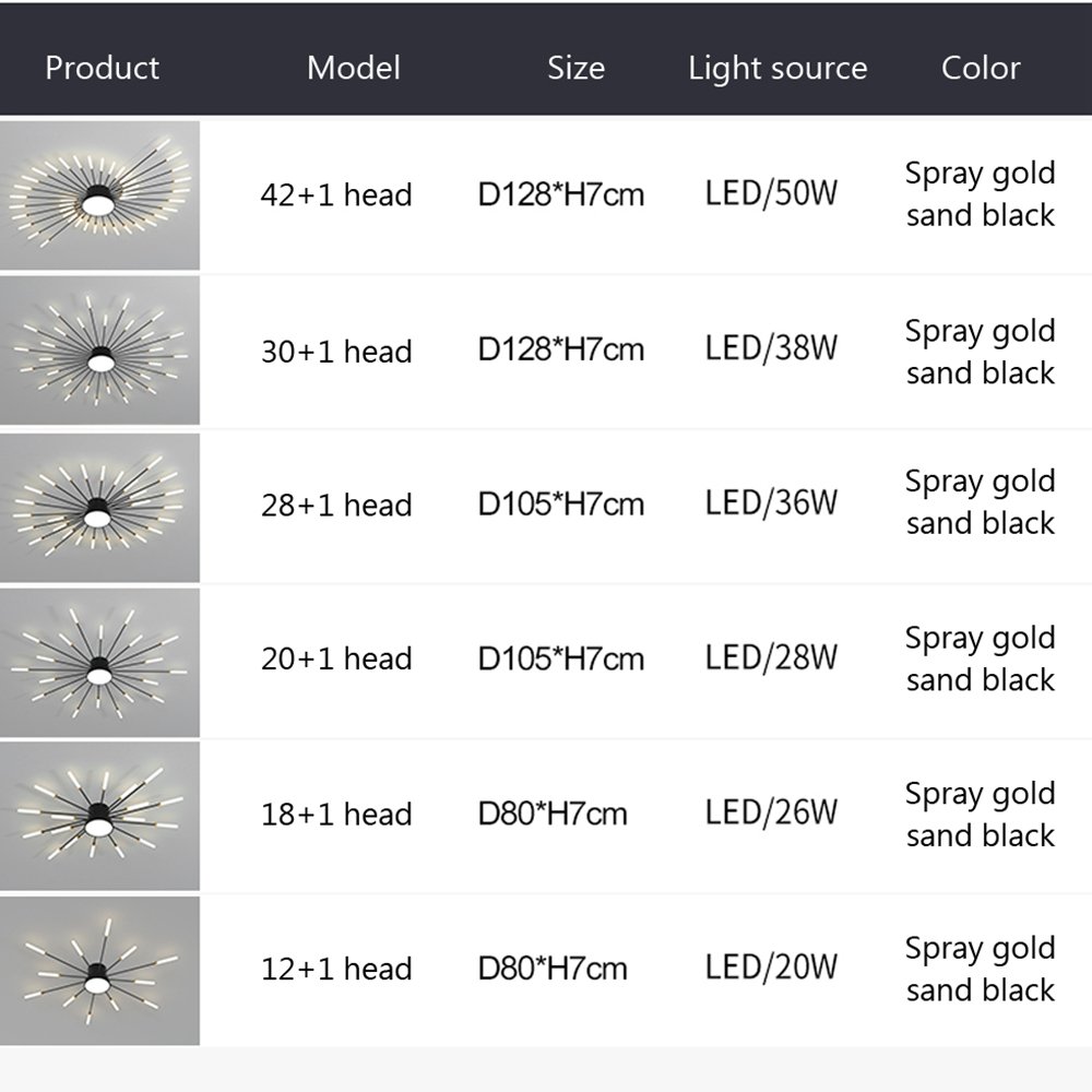 Modern-LED-Ceiling-Lights-LED-Chandeliers-Indoor-Lighting-for-Bedroom-Living-Dining-Room-Acrylic-Sunflower-Decor