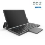 ZRE-AEKBRD Multi-Device Foldable Bluetooth Keyboard with Touchpad Rechargeable Wireless Keyboard with Touchpad Foldable Case for Ipad PC