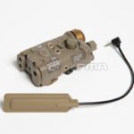ZRE-AEHNTNG NEW Version FMA LAB PEQ-NGAL Mini Version PEQ Tactical Airsoft LAB PEQ NGAL LED IR Red Laser Hunting Battery Case TB1398