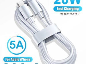 ZRE-AECHRDC PD 20W Original Lightning Cable For iPhone 14 13 12 11 Pro Max Fast Charging Charger Wire Cord 8 Plus XS XR SE USB Type C Cable