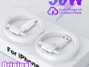 ZRE-AECHRDC PD 30W For Apple Original USB Lightning Cable For iPhone 14 13 11 12 Pro Max X XS XR 7 8 Plus Type C Charger Fast Charging Cable