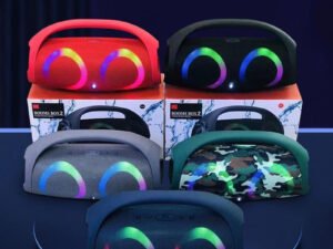 ZRE-AEBTSPKR Portable Waterproof 360 Stereo Surround 100w Wireless Bluetooth Speaker Outdoor Heavy Bass High Volume Portable Sound System