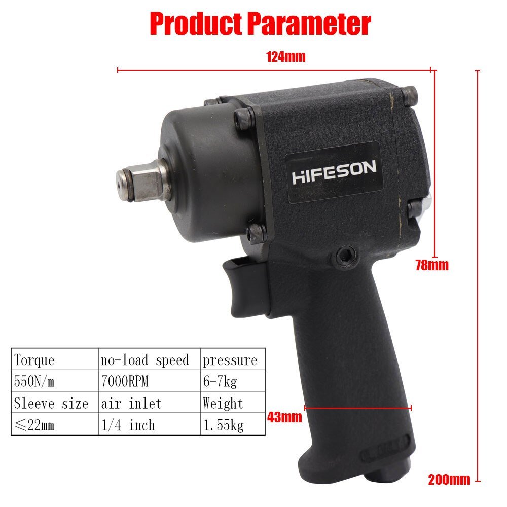 Powerful-Air-Pneumatic-Wrench-1-2-550N-M-Impact-Spanner-Mini-Torque-Tool-for-Tire-Removal