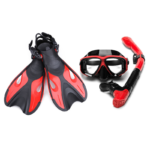 ZRE-AWSWIM Professional Swimming Flippers Diving Fins Snorkeling Goggles Dive Snorkel Equipment Scuba Diving Swimming Fins Set Adult Flippe