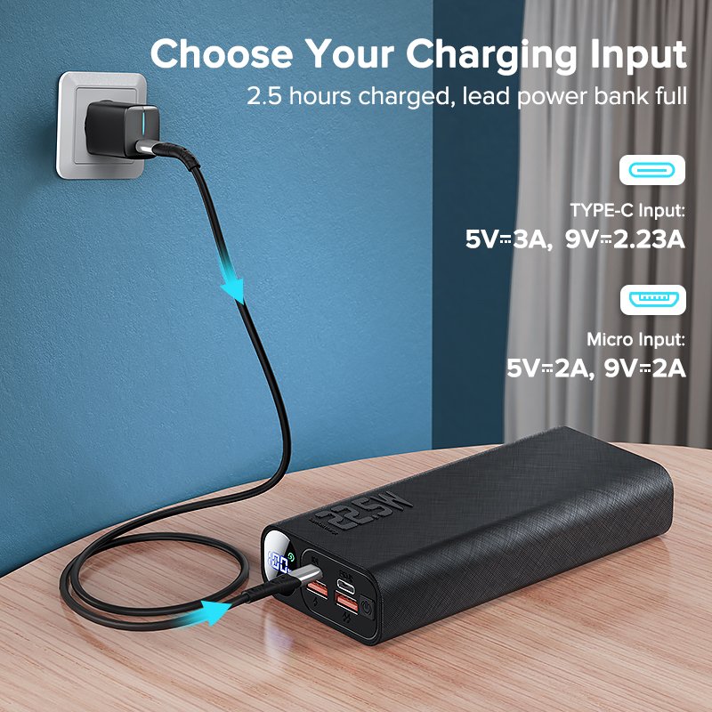 QOOVI-Power-Bank-20000mAh-Portable-PD-20W-Fast-Charging-Poverbank-Mobile-Phone-External-Battery-Powerbank-For