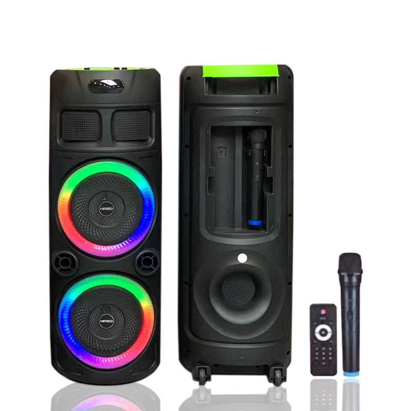 QS-8210-2000W-Peak-High-Power-Multi-Function-Karaoke-Bluetooth-Speaker-Portable-Double-8inch-Horn-PA