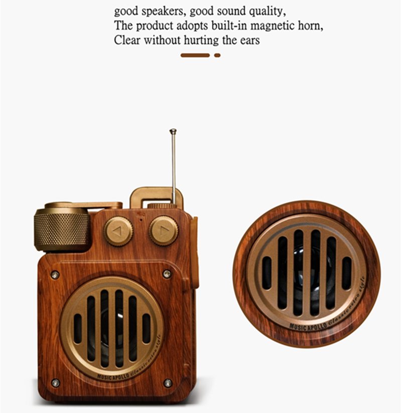 Retro-Bluetooth-Speaker-Radio-portable-mini-outdoor-wireless-small-speaker-computer-high-volume-subwoofer