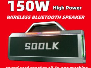 ZRE-AEBTSPKR S520 150W Big Power Wireless TWS Subwoofer Bluetooth Speaker High Volume Waterproof Portable NFC Mobile Power HIFI Sound Quality