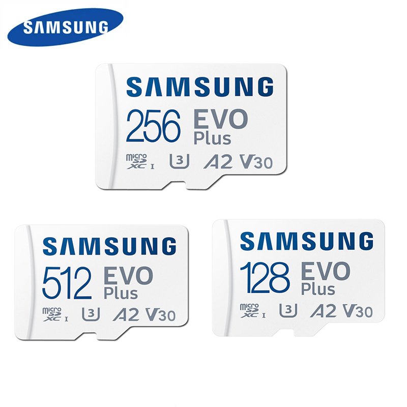 SAMSUNG-EVO-Plus-Memory-Card-1TB-SDHC-128GB-256GB-512GB-SDXC-Micro-SD-TF-Flash-Cards