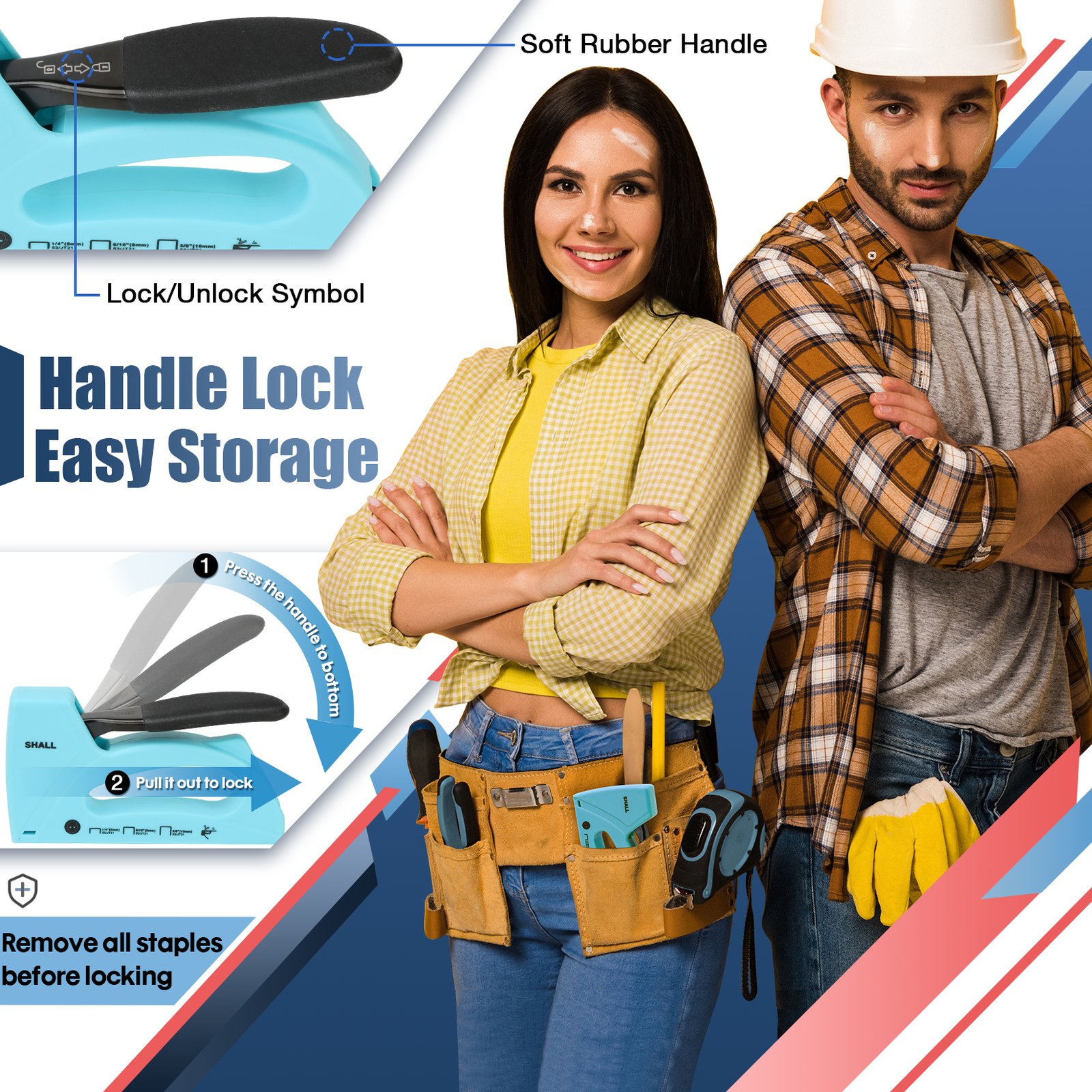 SHALL-Nail-Gun-for-Woodworking-Light-Duty-Upholstery-Stapler-with-1600pcs-JT21-Staples-for-home-DIY