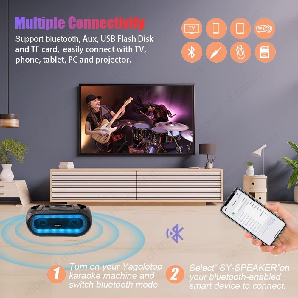 SING-E-ZQS4247-Portable-Home-Theatre-System-Party-Stage-RGB-Light-Karaoke-Bluetooth-Speaker-Super-Bass