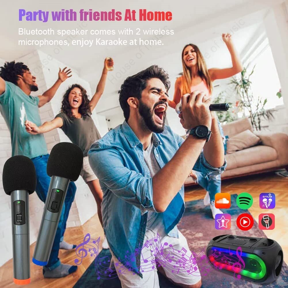 SING-E-ZQS4247-Portable-Home-Theatre-System-Party-Stage-RGB-Light-Karaoke-Bluetooth-Speaker-Super-Bass