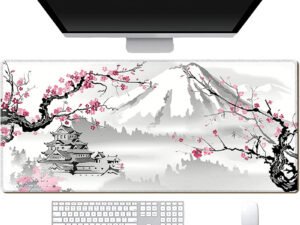 ZRE-AEKBRD Sakura Japanese Cherry Blossom Mouse Pad Gaming XL Home New HD Mousepad XXL keyboard pad Non-Slip Office Carpet Laptop Mice Pad