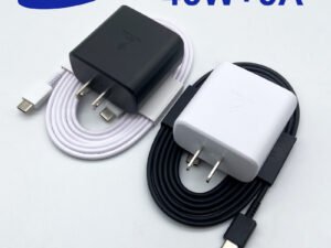 ZRE-AECHRDC Samsung 45W Super Fast Charger US Plug Adapter 180cm USB C Cable For GALAXY S23 S22 S21 S20 Plus Note20 Ultra Z Fold 4 3 2 5G