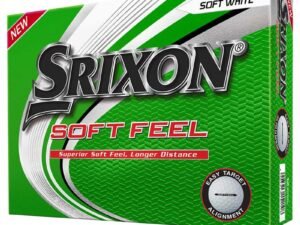 ZRE-AEGLF Soft Feel White Golf Ball Dozen