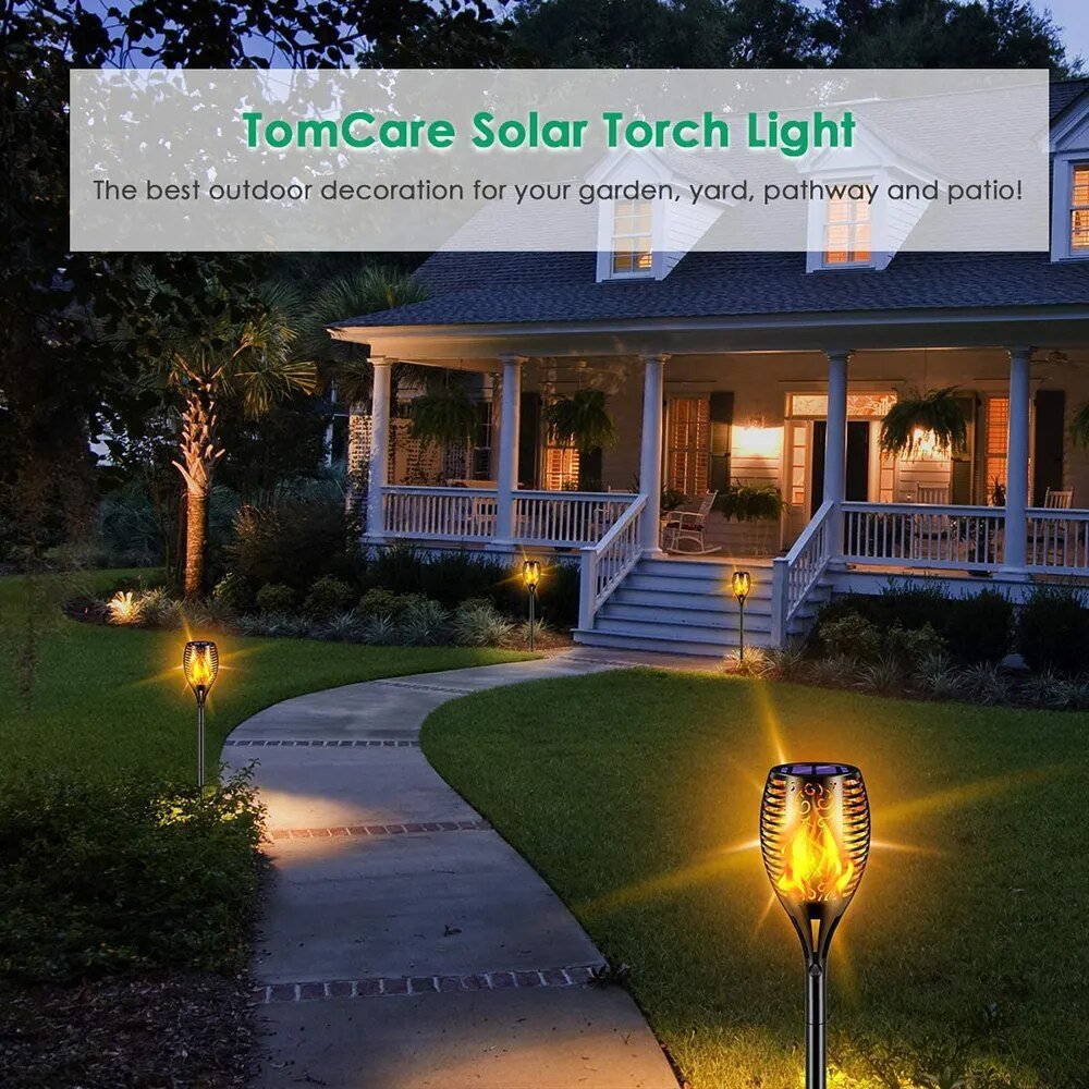 Solar-Garden-Flame-Light-96LED-Solar-Lights-Outdoor-Flickering-Torch-Waterproof-Decor-Landscape-Lawn-Lamp-Path