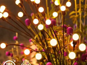 ZRE-SOLAR Solar Led Light Outdoor Firefly Lights Garden Lawn Lamp Solar Fireflies Light Waterproof Swaying Light Courtyard Decoration Lamp