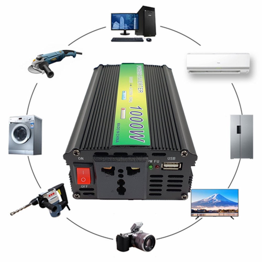 Solar-Panel-Power-System-30W-Solar-Panel-Battery-Charger-1000W-Inverter-USB-Complete-Controller-Kit-Home