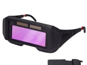 ZRE-AEPLWD Solar Powered Welding Helmet Auto Darkening Welding Goggles LCD Welder Glasses for TIG MIG MMA Plasma Welder Glasses