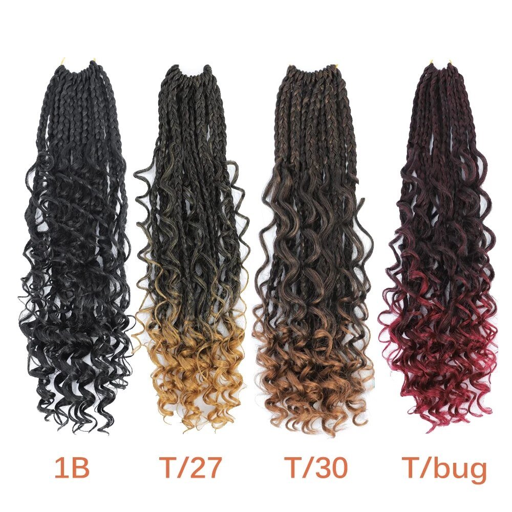 Synthetic-Goddess-Box-Braids-Crochet-Curly-12-Inch-Boho-Box-Braids-Crochet-Hair-Bohemian-Bob-Box