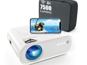 ZRE-AEPRJCTR TOPTRO X2 Mini Smart Projector With WiFi Bluetooth Full HD Projector 7500 Lumens Support 1080P Outdoor Home Theater Projectors