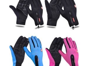 ZRE-AESKIIN Unisex Touchscreen Winter Thermal Warm Gloves Cycling Bicycle Bike Ski Outdoor Camping Hiking Gloves Sports Full Finger Gloves