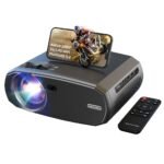 ZRE-AEPRJCTR WEWATCH V50 Portable 5G WIFI Projector Mini Smart Real 1080P Full HD 200 Inches Large Screen LED Bluetooth Supported